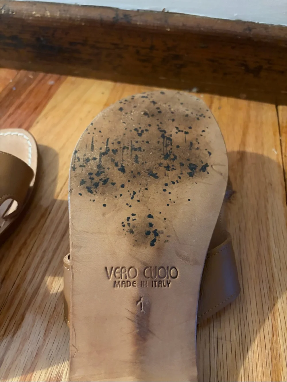 Women’s vero cuoio dress sandals size 7